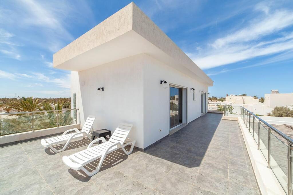 Dar Meryem Villa Piscine Sans Vis-A-Vis Djerba Midoun Exterior photo