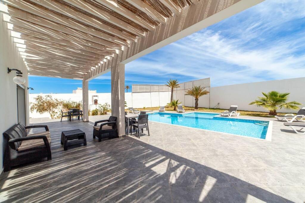 Dar Meryem Villa Piscine Sans Vis-A-Vis Djerba Midoun Exterior photo